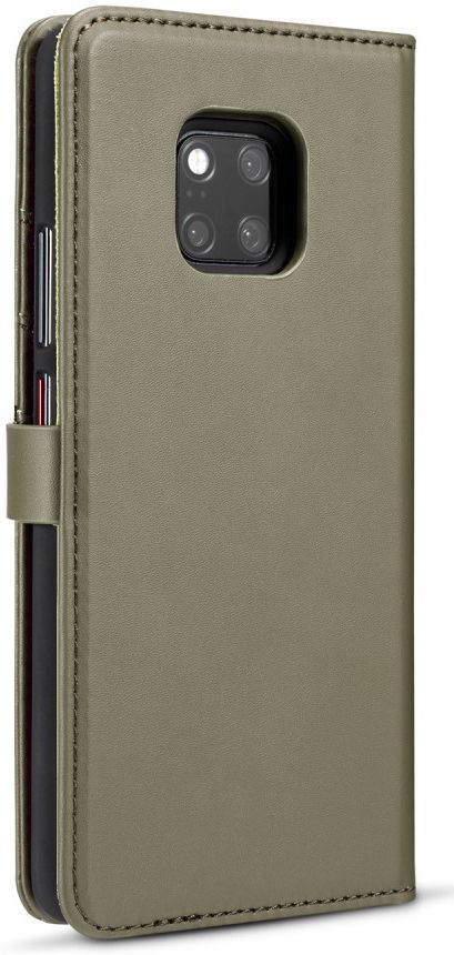 Huawei Mate 20 Pro Leren 2-in-1 Bookcase en Back Cover Hoesje Groen afbeelding 10