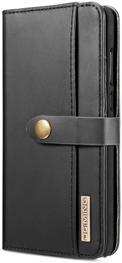Huawei P20 Pro Leren 2-in-1 Bookcase en Back Cover Hoesje Zwart afbeelding 6