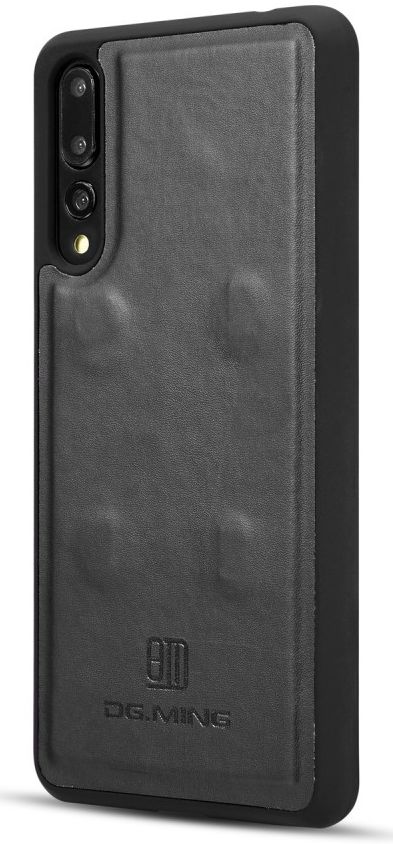 Huawei P20 Pro Leren 2-in-1 Bookcase en Back Cover Hoesje Zwart afbeelding 8