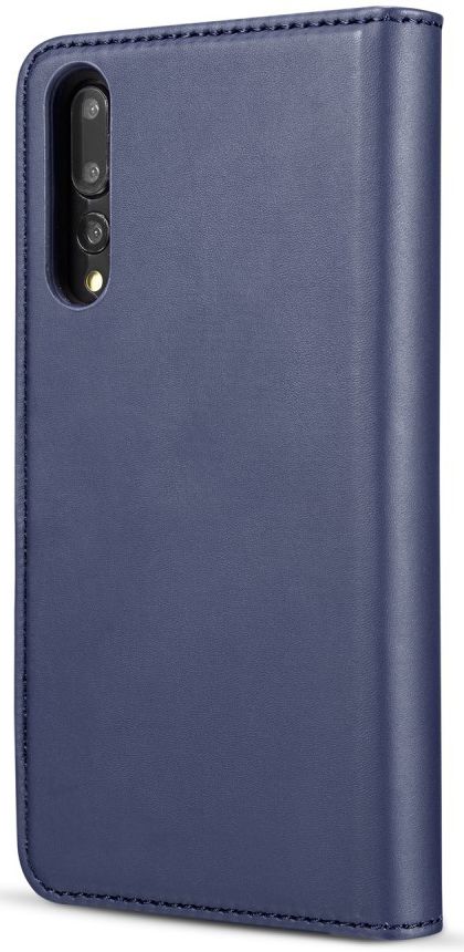 Huawei P20 Pro Leren 2-in-1 Bookcase en Back Cover Hoesje Blauw afbeelding 7
