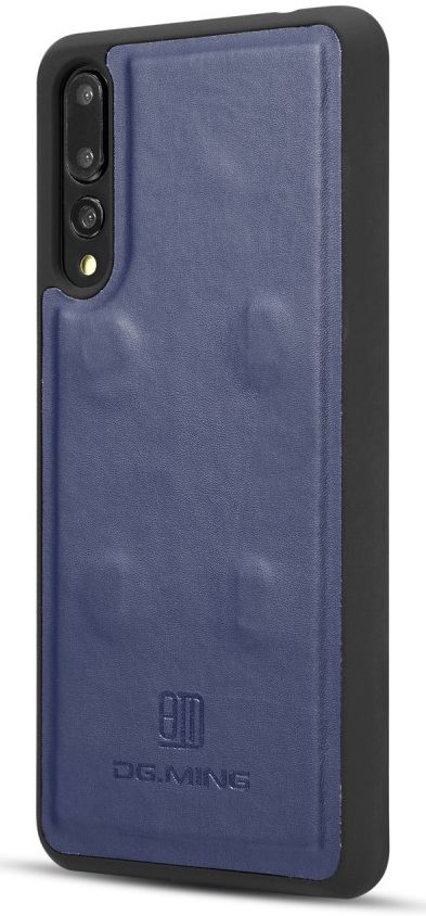 Huawei P20 Pro Leren 2-in-1 Bookcase en Back Cover Hoesje Blauw afbeelding 8