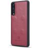 Huawei P20 Pro Leren 2-in-1 Bookcase en Back Cover Hoesje Rood