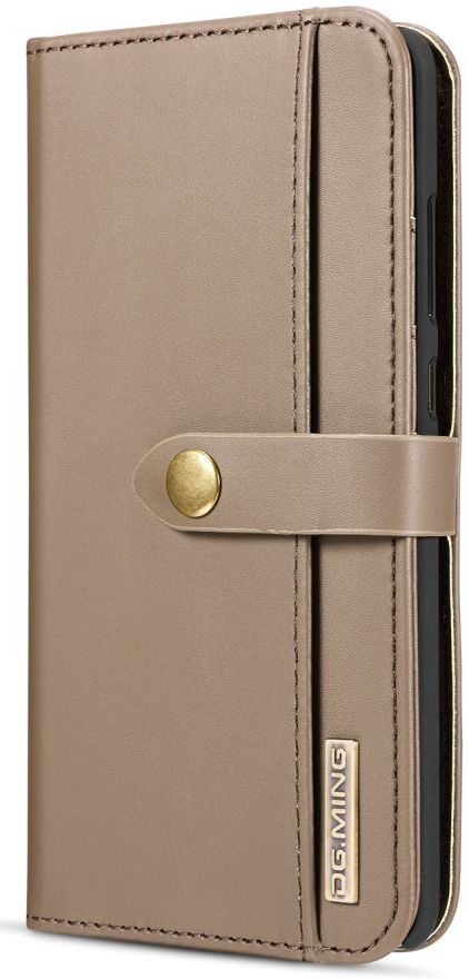 Huawei Mate 20 Leren 2-in-1 Bookcase en Back Cover Hoesje Bruin afbeelding 5