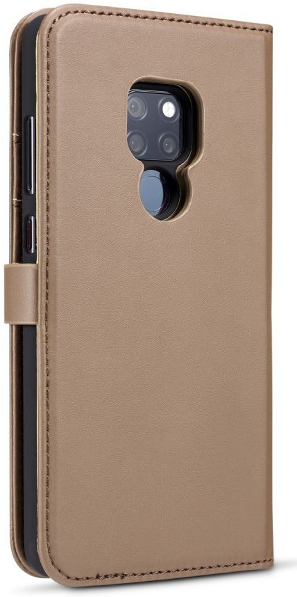 Huawei Mate 20 Leren 2-in-1 Bookcase en Back Cover Hoesje Bruin afbeelding 9