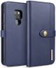 Huawei Mate 20 Leren 2-in-1 Bookcase en Back Cover Hoesje Blauw