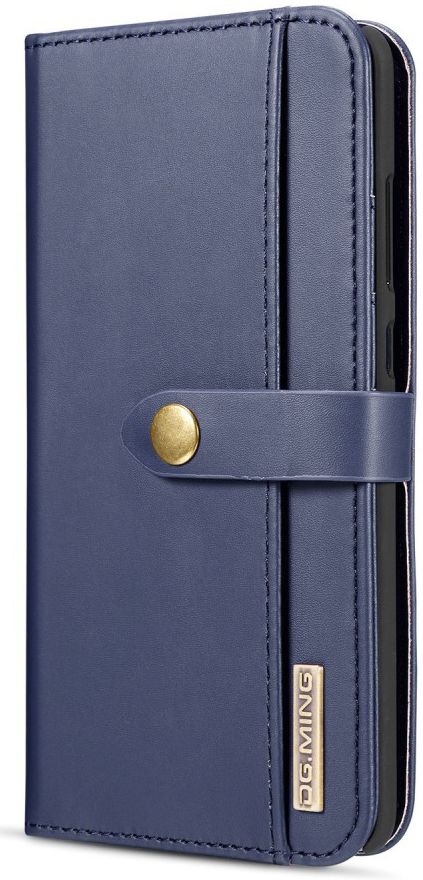 Huawei Mate 20 Leren 2-in-1 Bookcase en Back Cover Hoesje Blauw afbeelding 5