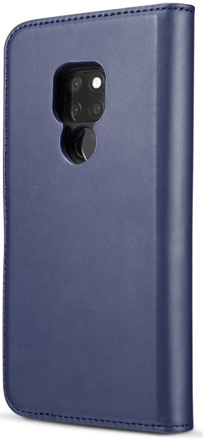 Huawei Mate 20 Leren 2-in-1 Bookcase en Back Cover Hoesje Blauw afbeelding 6