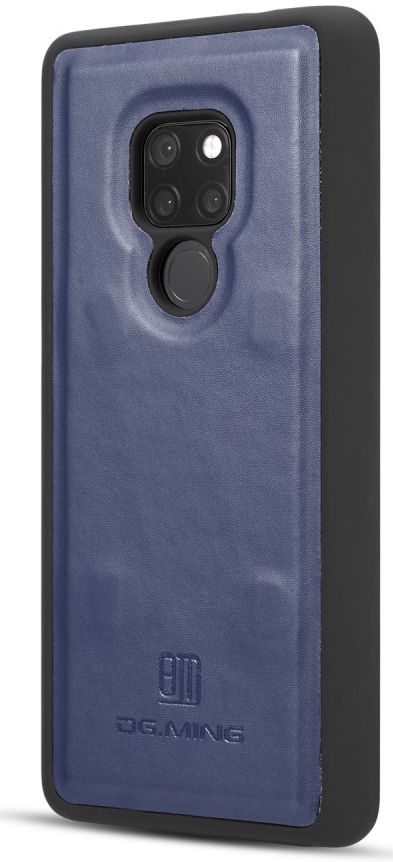 Huawei Mate 20 Leren 2-in-1 Bookcase en Back Cover Hoesje Blauw afbeelding 7