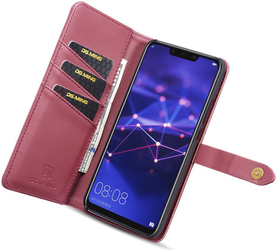 Huawei Mate 20 Lite Leren 2-in-1 Bookcase en Back Cover Hoesje afbeelding 13