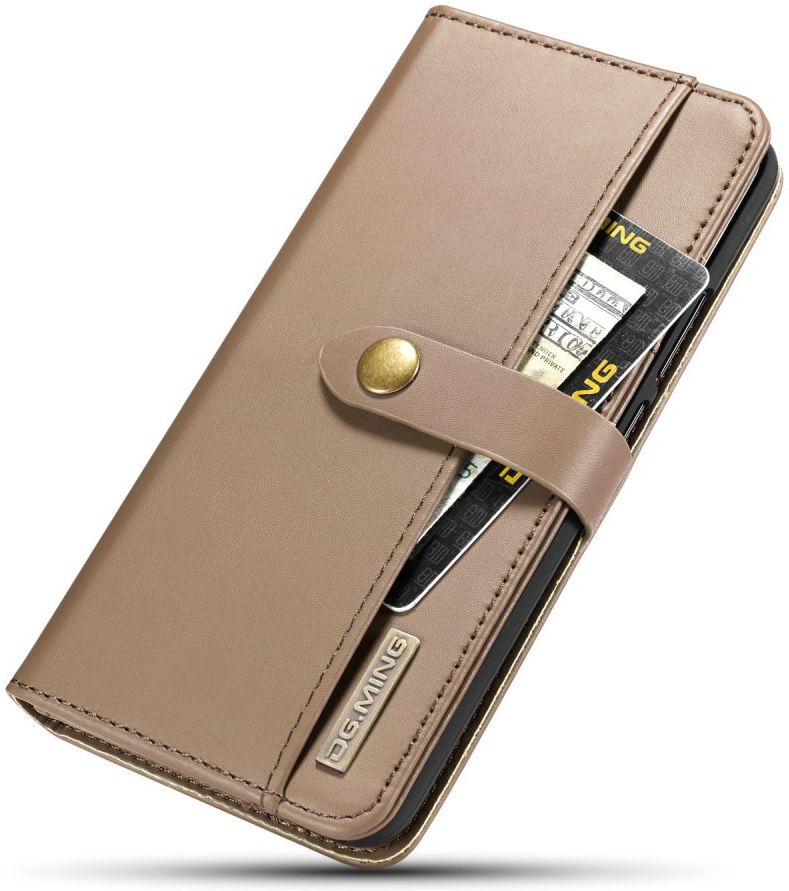 Huawei Mate 20 Lite Leren 2-in-1 Bookcase en Back Cover Hoesje Bruin afbeelding 13