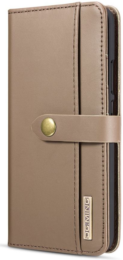 Huawei Mate 20 Lite Leren 2-in-1 Bookcase en Back Cover Hoesje Bruin afbeelding 5