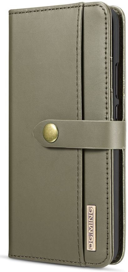 Huawei Mate 20 Lite Leren 2-in-1 Bookcase en Back Cover Hoesje Groen afbeelding 6