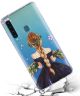 Samsung Galaxy A9 (2018) Transparant Hoesje met Print Charming Girl
