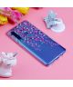 Samsung Galaxy A9 (2018) Transparant Hoesje met Print Blossom Flower