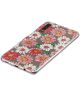 Samsung Galaxy A7 (2018)Transparant Hoesje met Print Daisy Flower