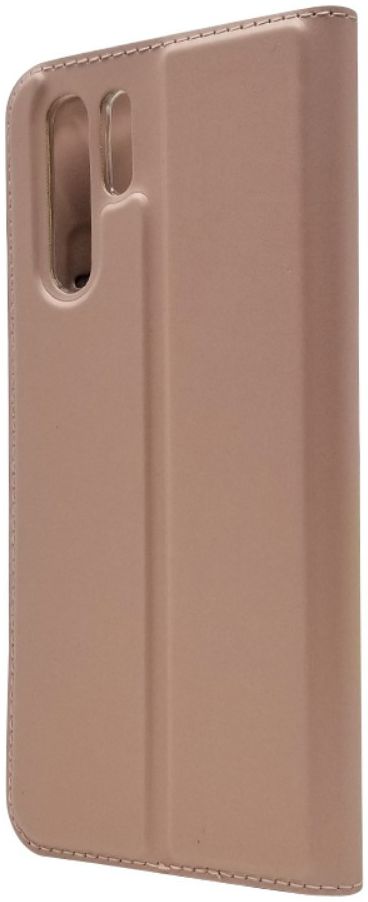 Huawei P30 Pro Flip Hoesje met Kaart Houder Roze Goud afbeelding 12