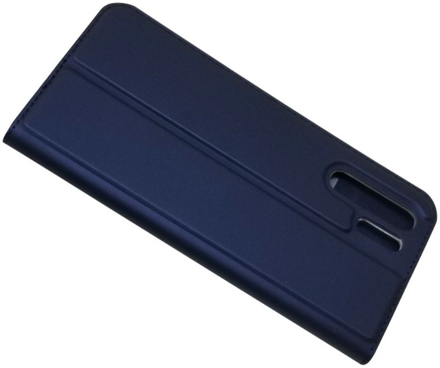 Huawei P30 Pro Flip Hoesje met Kaart Houder Blauw afbeelding 15