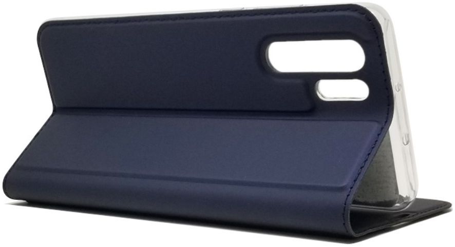 Huawei P30 Pro Flip Hoesje met Kaart Houder Blauw afbeelding 16