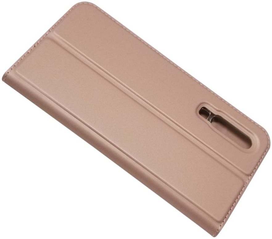 Huawei P30 Flip Hoesje met Kaart Houder Rose Goud afbeelding 6