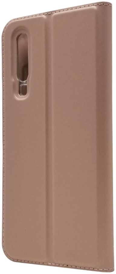 Huawei P30 Flip Hoesje met Kaart Houder Rose Goud afbeelding 8