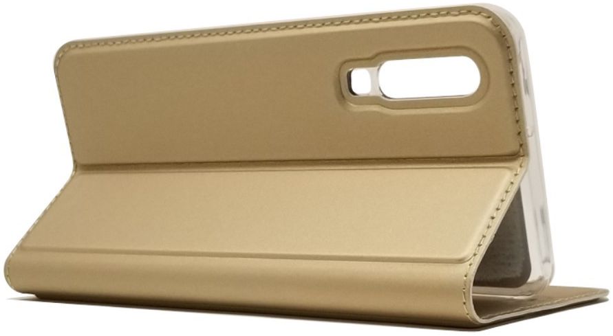 Huawei P30 Flip Hoesje met Kaart Houder Goud afbeelding 8