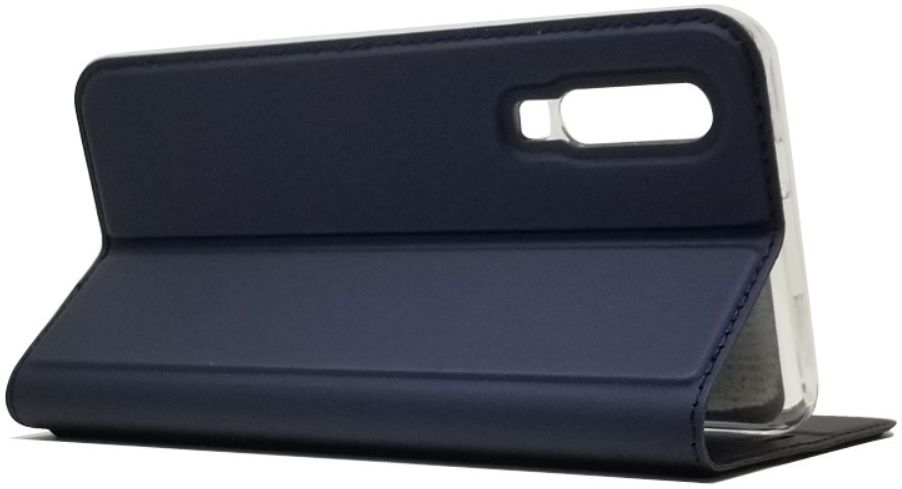 Huawei P30 Flip Hoesje met Kaart Houder Blauw afbeelding 6