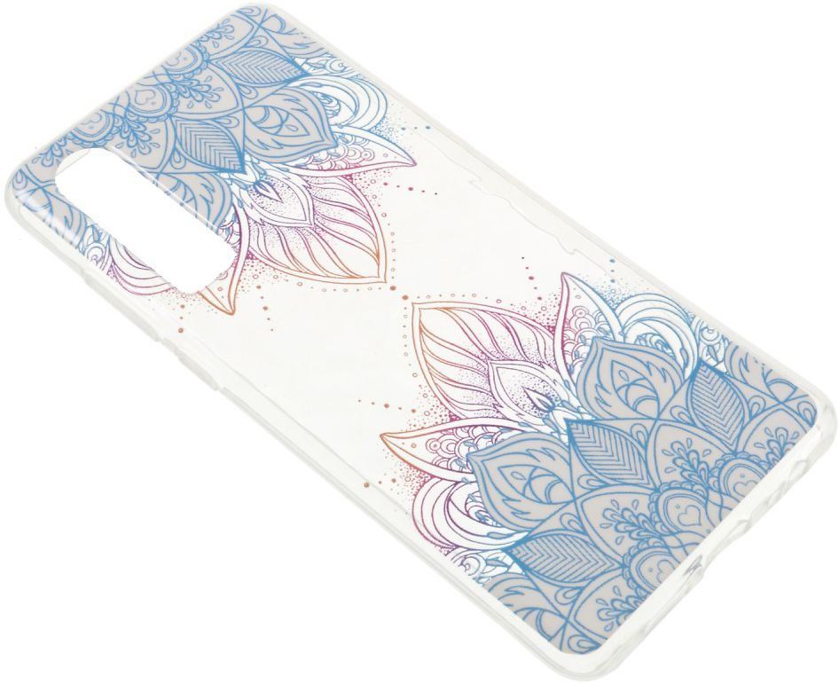 Huawei P30 TPU Hoesje met Print Mandala afbeelding 2