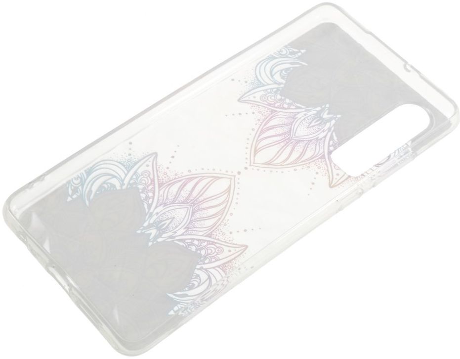 Huawei P30 TPU Hoesje met Print Mandala afbeelding 3