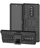 Sony Xperia 1 Hybride Kickstand Hoesje Zwart