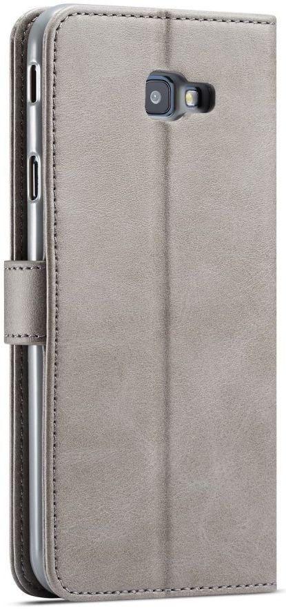 Samsung Galaxy J4 Plus Book Case Portemonnee Hoesje Grijs afbeelding 1