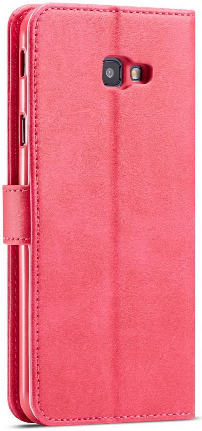 Samsung Galaxy J4 Plus Book Case Portemonnee Hoesje Roze afbeelding 1