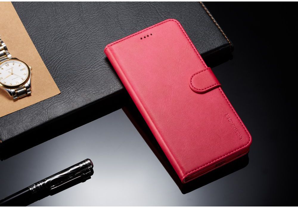 Samsung Galaxy J4 Plus Book Case Portemonnee Hoesje Roze afbeelding 5