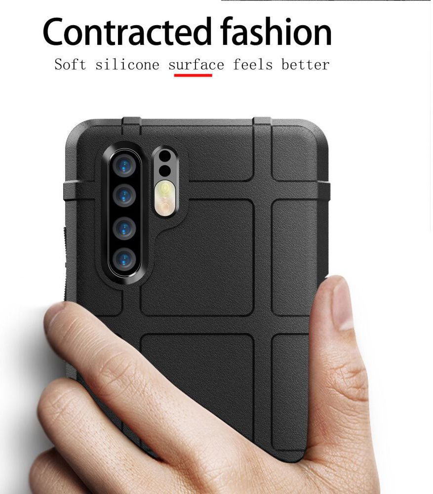 Huawei P30 Pro Anti-Shock Hybride Hoesje Groen afbeelding 3