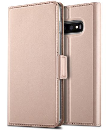 Samsung Galaxy S10 Card Holder Case Rose Gold Hoesjes