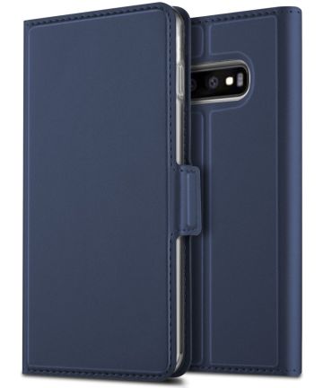 Samsung Galaxy S10 Card Holder Case Blauw Hoesjes