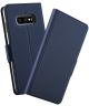 Samsung Galaxy S10 Card Holder Case Blauw