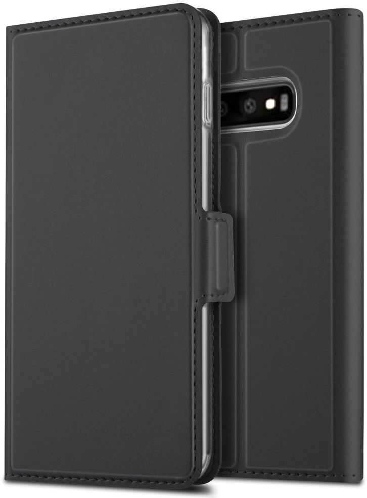 Samsung Galaxy S10 Plus Card Holder Case Zwart afbeelding 1