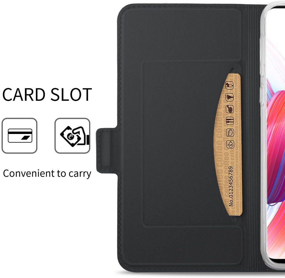 Samsung Galaxy S10 Plus Card Holder Case Zwart afbeelding 7