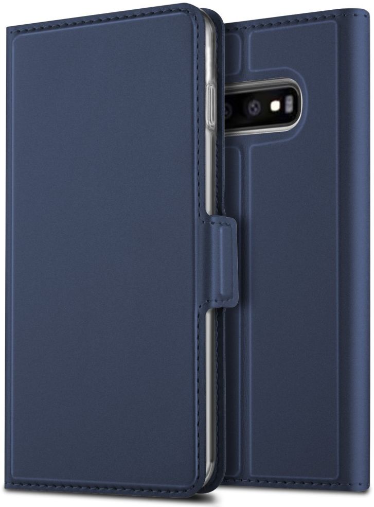 Samsung Galaxy S10 Plus Card Holder Case Blauw afbeelding 1