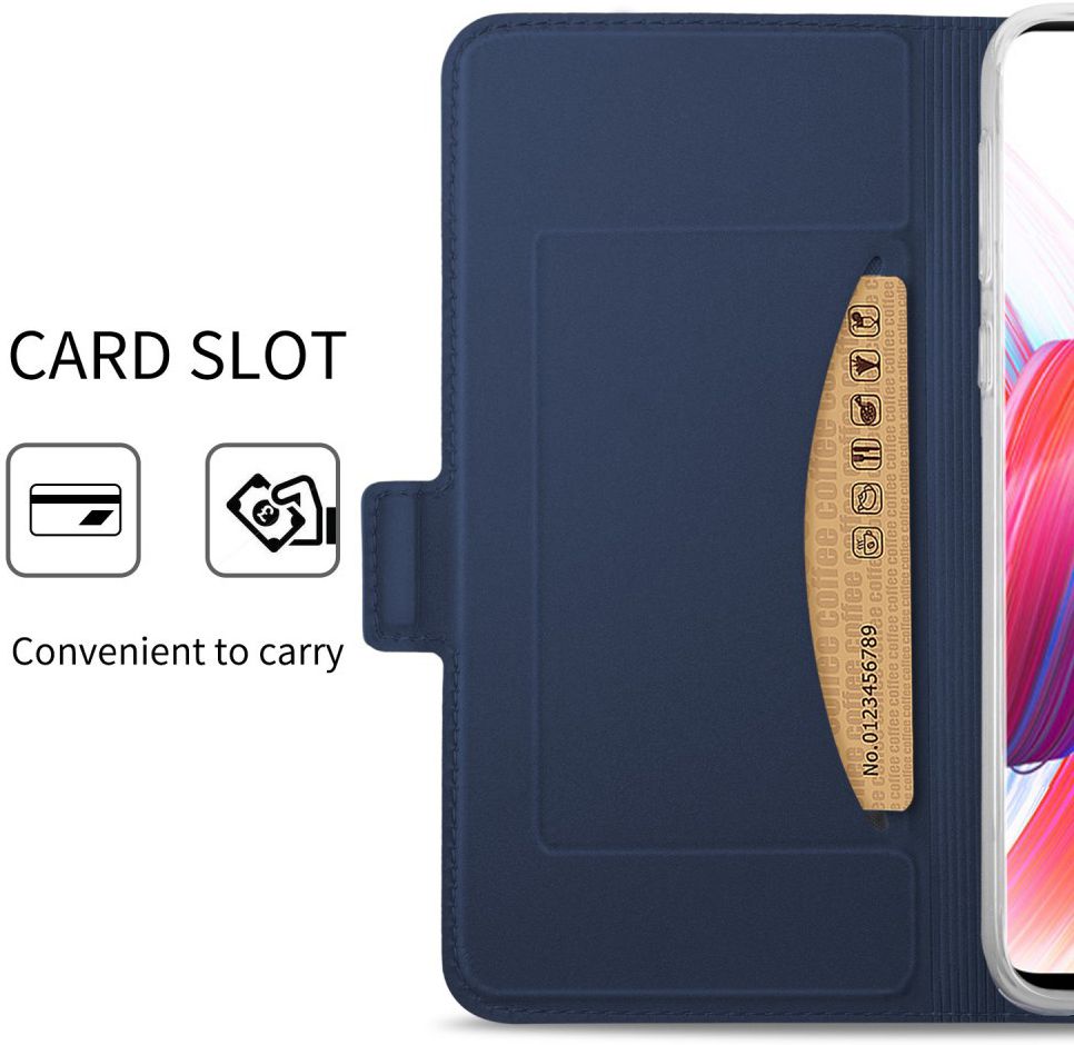 Samsung Galaxy S10 Plus Card Holder Case Blauw afbeelding 7