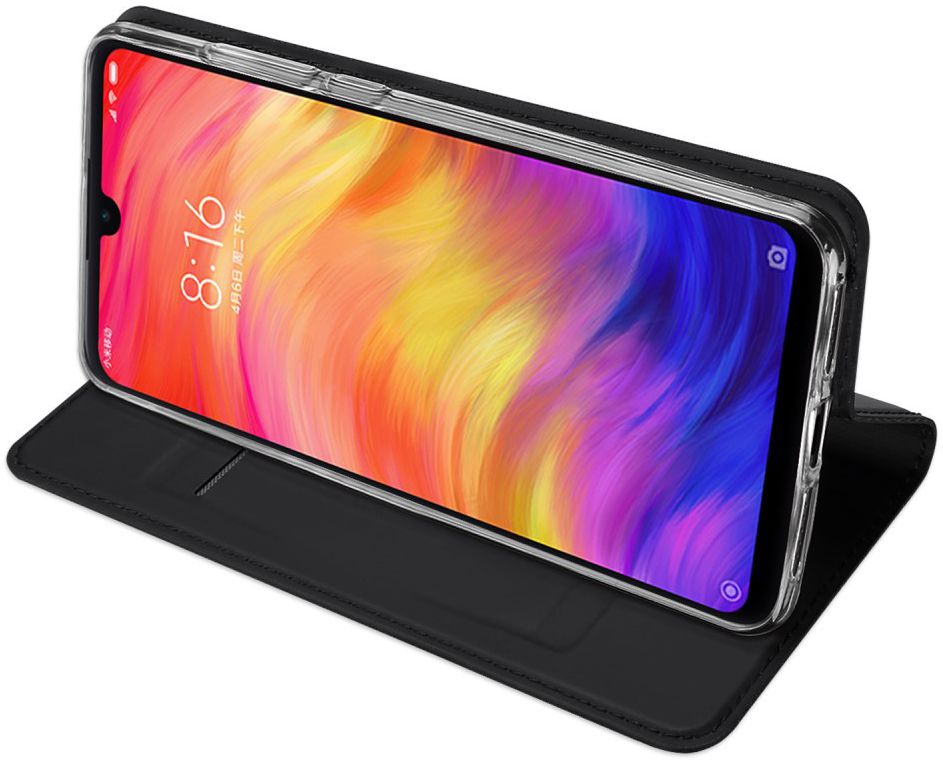 Dux Ducis Skin Pro Series Xiaomi Redmi Note 7 Flip Hoesje Zwart afbeelding 4