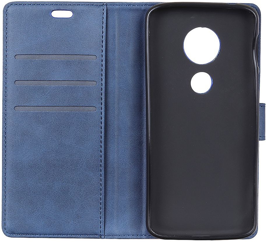 Motorola Moto G7 Play Portemonnee Hoesje Blauw afbeelding 7
