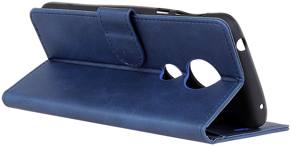Motorola Moto G7 Play Portemonnee Hoesje Blauw afbeelding 8