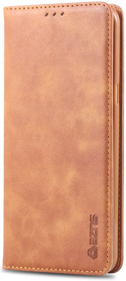 AZNS Samsung Galaxy S8 Leren Stand Portemonnee Hoesje Bruin afbeelding 5