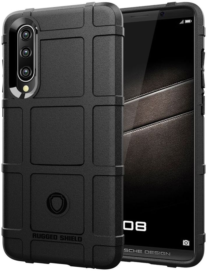 Huawei P30 Anti-Shock TPU Backcover Zwart afbeelding 1