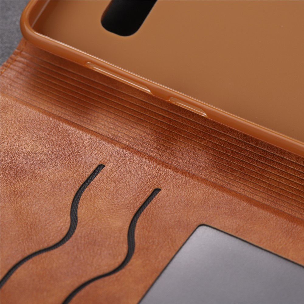 Samsung Galaxy S10 Plus Leren Stand Portemonnee Hoesje Bruin afbeelding 19
