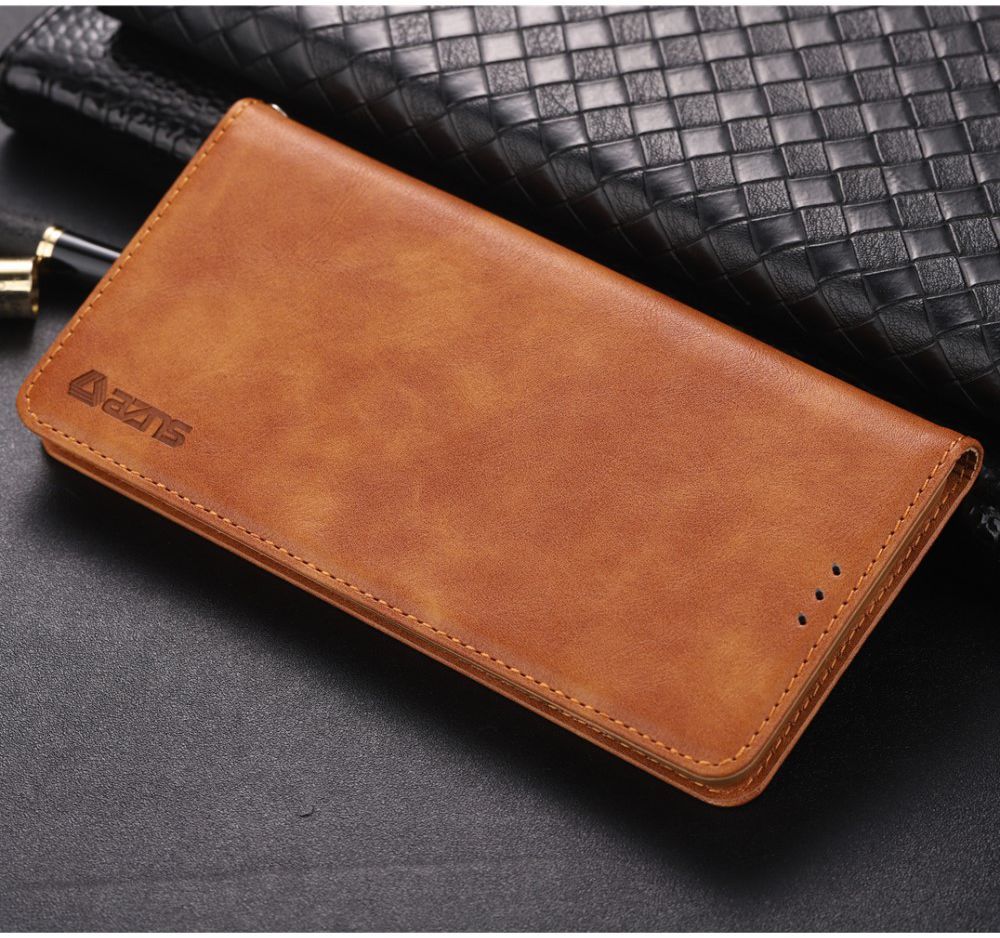 Samsung Galaxy S10 Plus Leren Stand Portemonnee Hoesje Bruin afbeelding 20