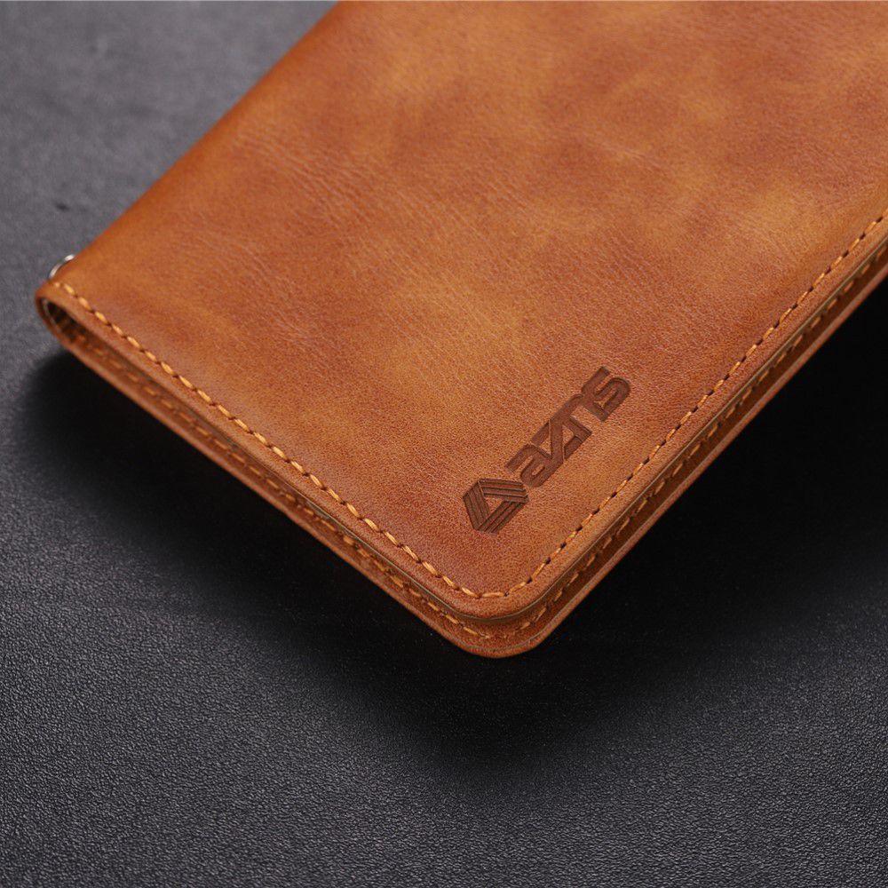 Samsung Galaxy S10 Plus Leren Stand Portemonnee Hoesje Bruin afbeelding 13