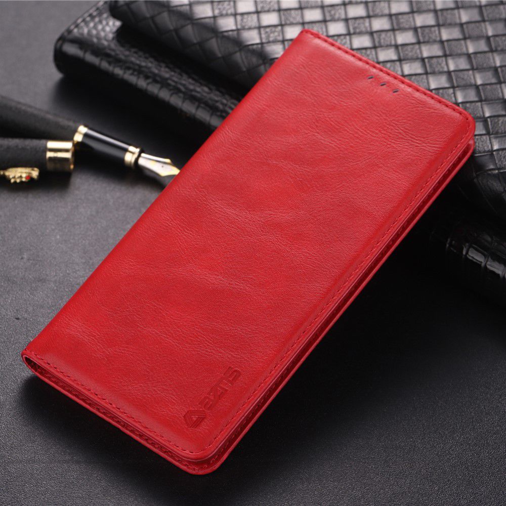 Samsung Galaxy S10 Plus Leren Stand Portemonnee Hoesje Rood afbeelding 5