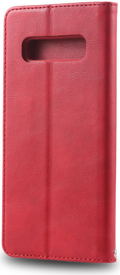 Samsung Galaxy S10 Plus Leren Stand Portemonnee Hoesje Rood afbeelding 8